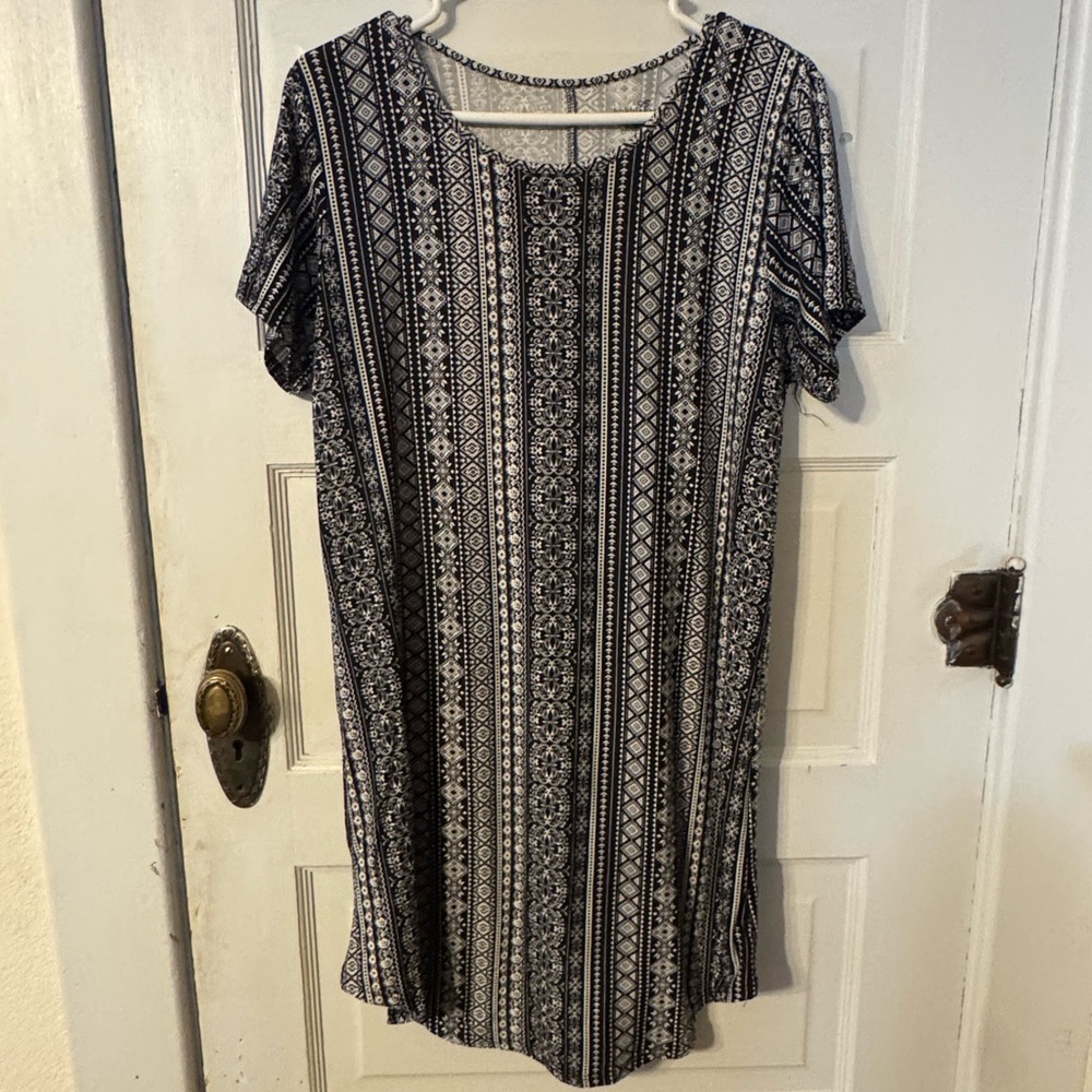 BOBBIE BROOKS DRESS WOMENS SIZE LARGE 💜